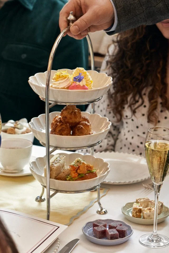 French Restaurant Mayfair London Afternoon Tea Service British Classics