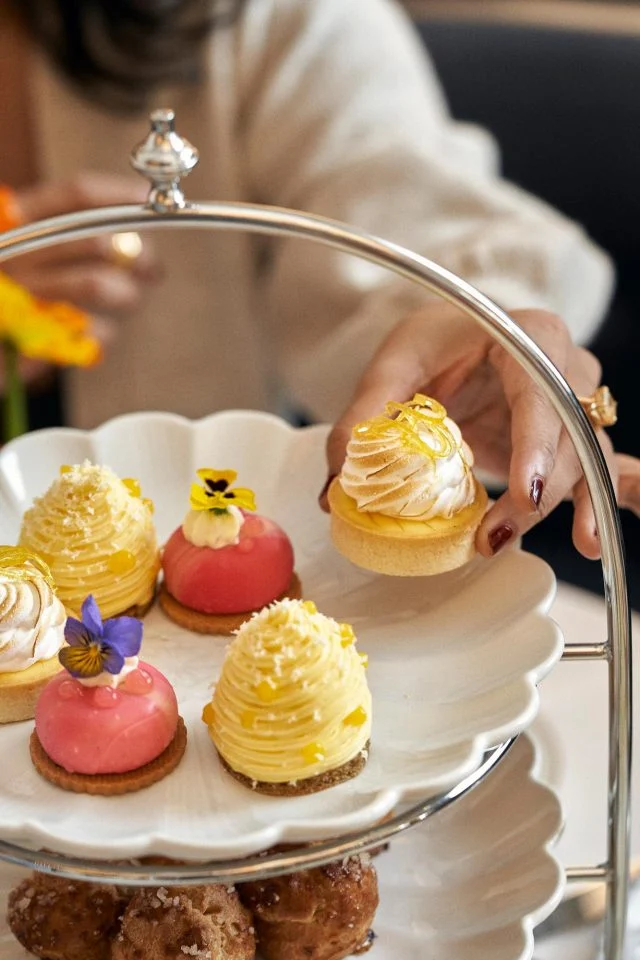French Restaurant Mayfair London Afternoon Tea Service British Classics